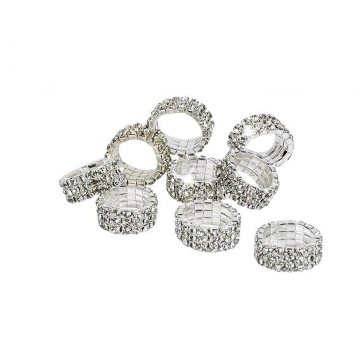 BUSSE Elastic Mane Rings Crystal