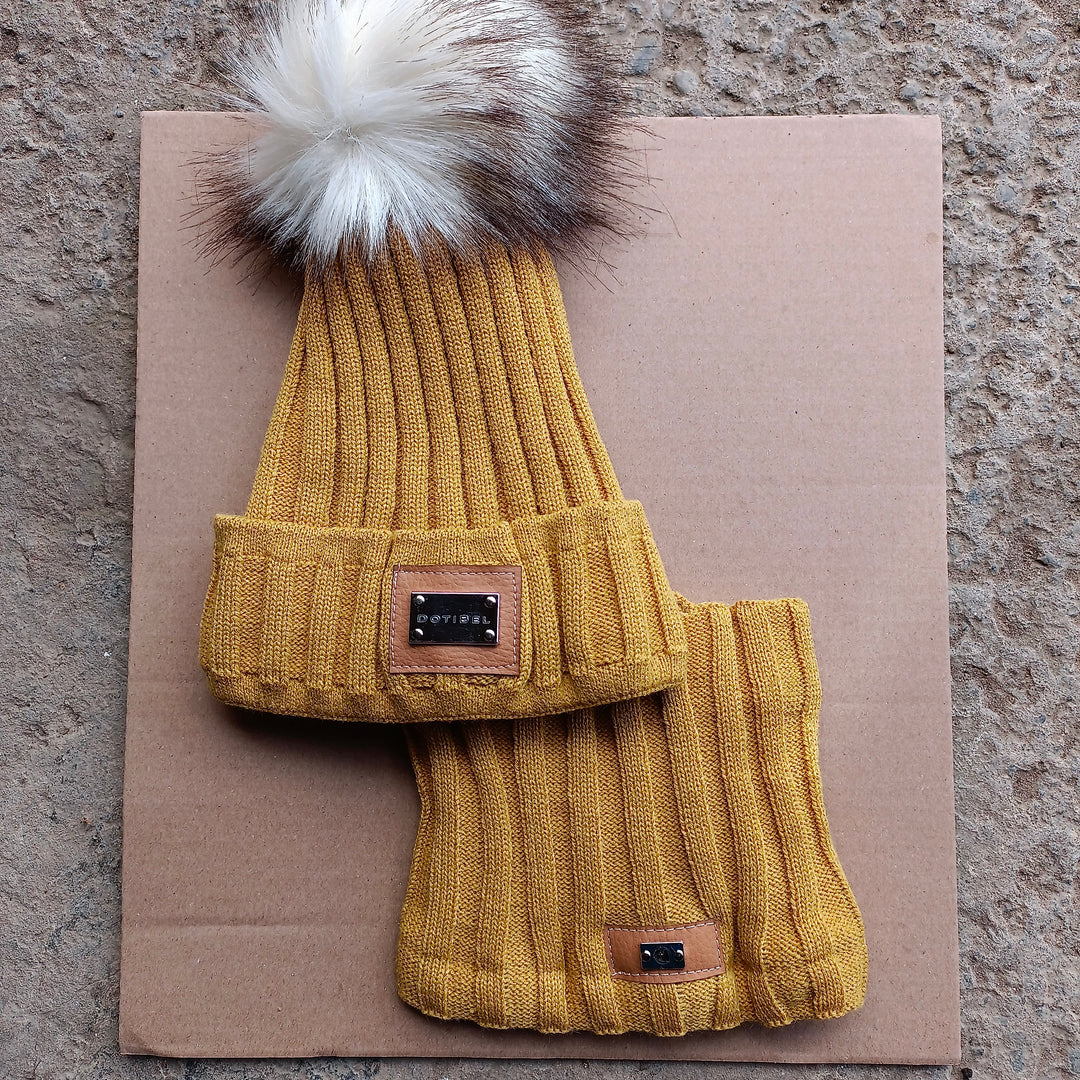 DOTIBEL Pom Pom Hat